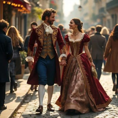 Timeless Elegance A Parisian Stroll Through History 1842204479966785537